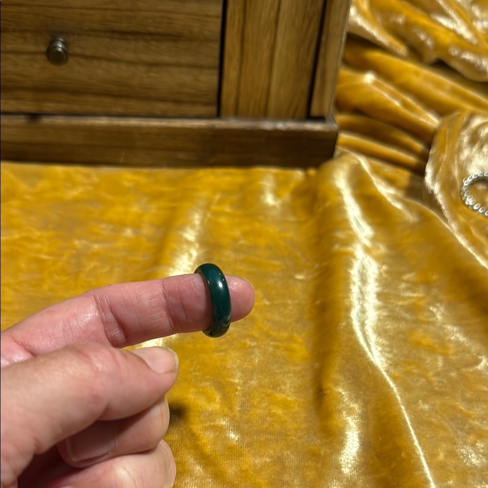 Green Jade Ring